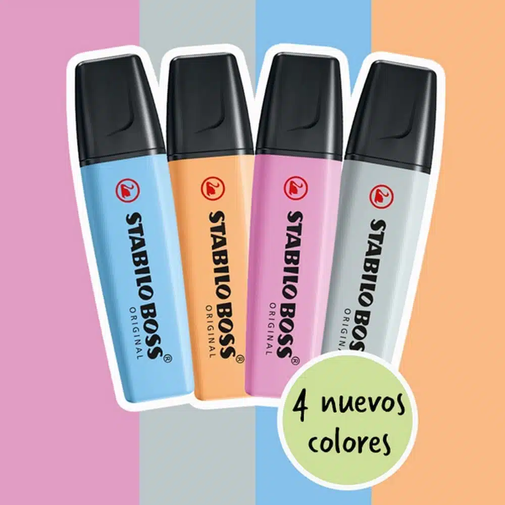 Destacador Stabilo Boss Original Pastel (Elige Color) - Imagen 3