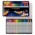Caja Metálica de 30 Stabilo Pen 68 Brush Arty - Imagen 2
