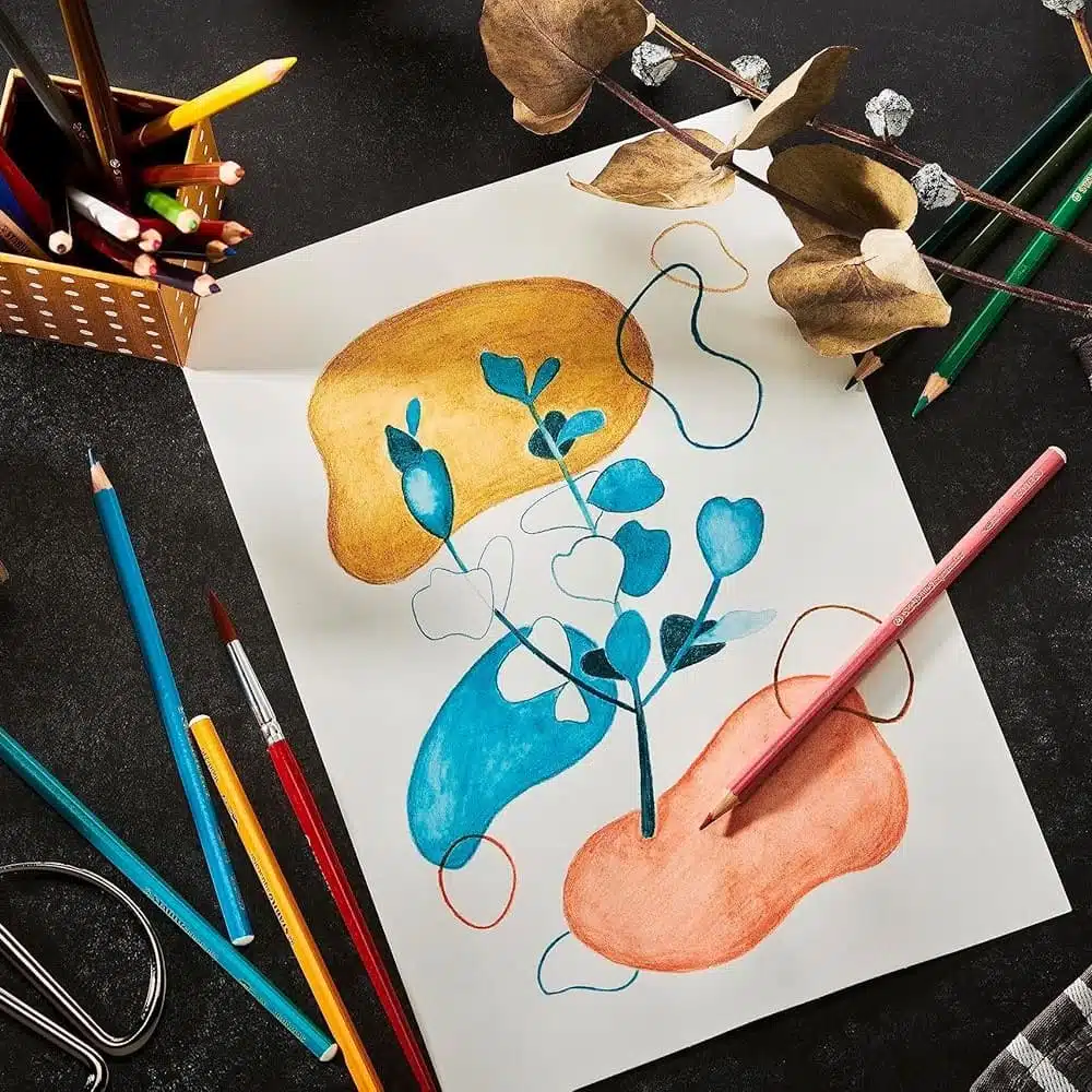 Caja Metálica 36 Creative Set Arty Stabilo (8 Pen 68 Brush + 16 Aquacolor + 12 Point 88) - Imagen 7