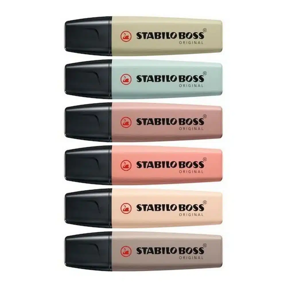 Destacador Stabilo Boss Original Nature Colors (Elige Color) - Imagen 1