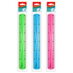 Regla de 30cm Flexible Keyroad (Elige Color)