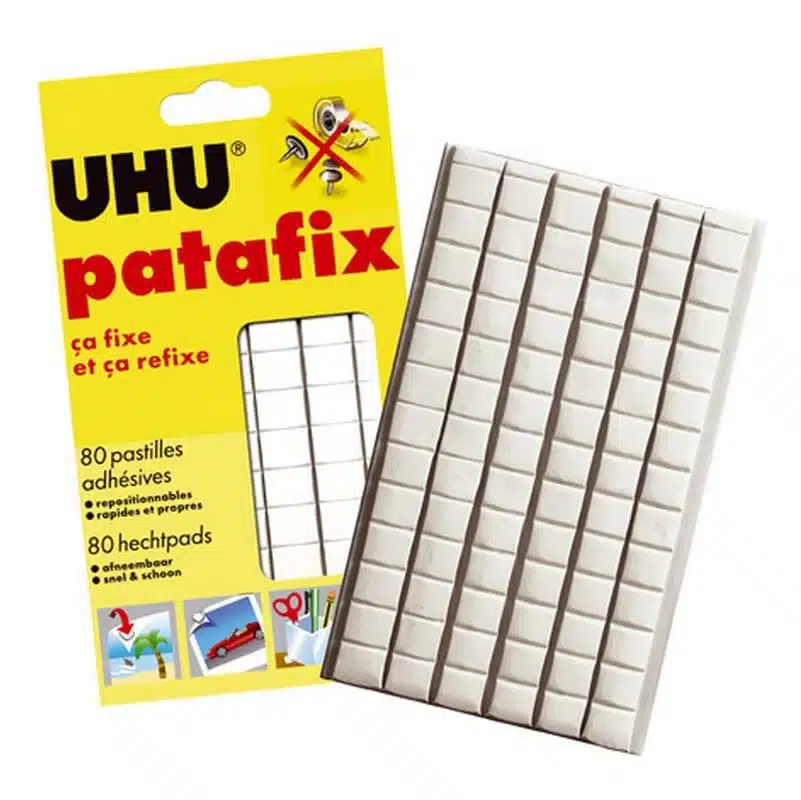 Set de 80 Masillas Adhesivas UHU Patafix (Elige Color) - Imagen 2