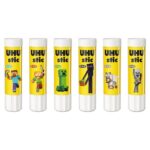 Pegamento en Barra 21g UHU Stic Minecraft (Elige Diseño)