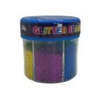 Frasco Escarcha 6 Colores Glitter Sparkle Keyroad