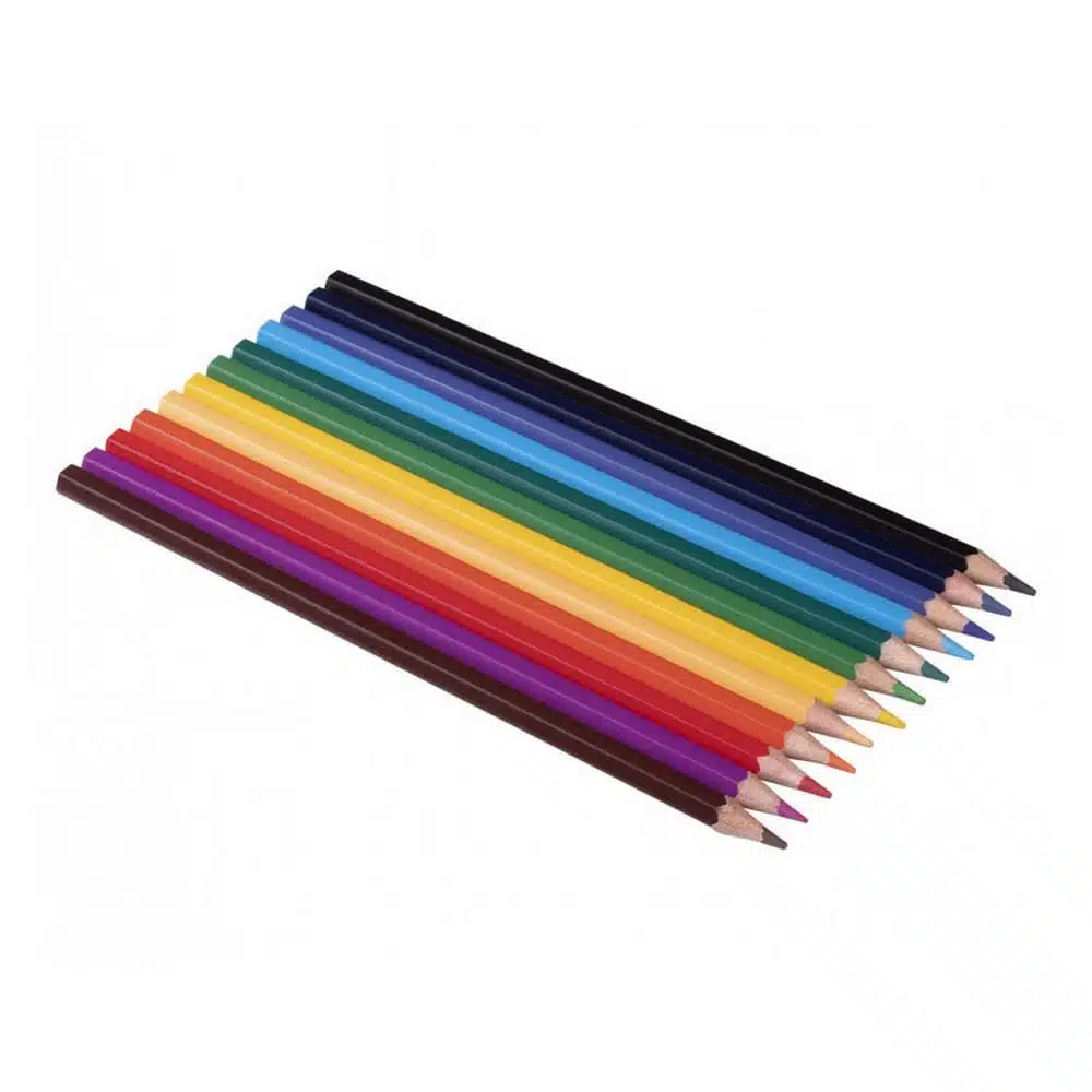 Set de 12 Lápices de Madera para Colorear Jovi - Imagen 3