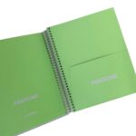 Cuaderno Medio Oficio 150 Hojas Cuadriculadas 5mm Pasteles Pantone (Elige Color) - Imagen 3