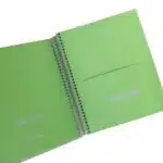Cuaderno Medio Oficio 150 Hojas Cuadriculadas 5mm Pasteles Pantone (Elige Color) - Imagen 2