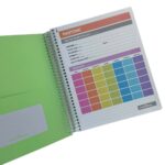 Cuaderno Medio Oficio 150 Hojas Cuadriculadas 5mm Pasteles Pantone (Elige Color) - Imagen 4
