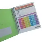 Cuaderno Medio Oficio 150 Hojas Cuadriculadas 5mm Pasteles Pantone (Elige Color) - Imagen 3