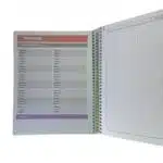 Cuaderno Medio Oficio 150 Hojas Cuadriculadas 5mm Pasteles Pantone (Elige Color) - Imagen 4