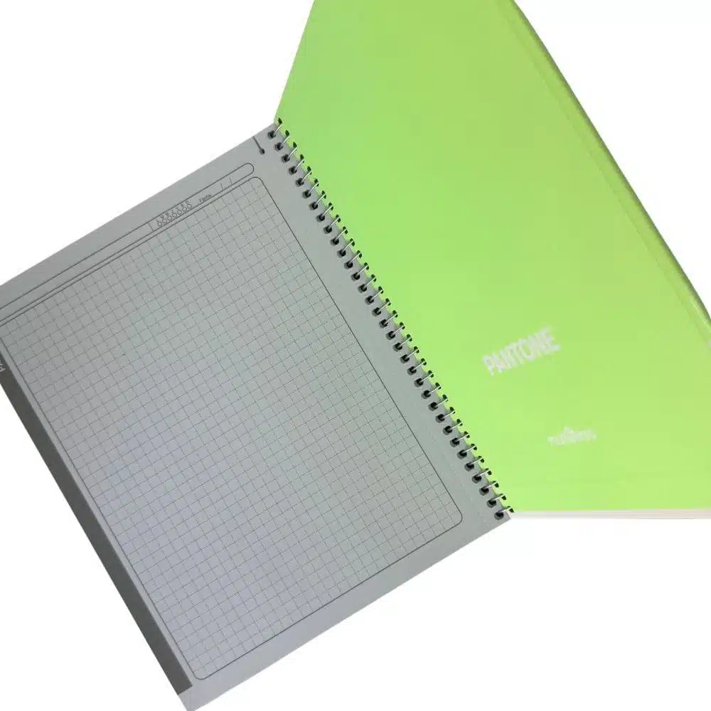 Cuaderno Medio Oficio 150 Hojas Cuadriculadas 5mm Pasteles Pantone (Elige Color) - Imagen 6
