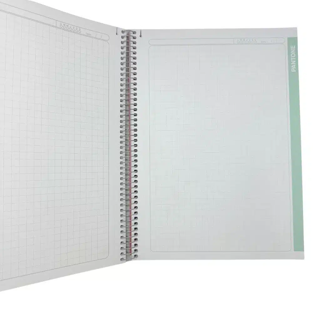 Cuaderno 120 Hojas Cuadriculadas 7mm Colores Trends Pantone (Elige Color) - Imagen 6