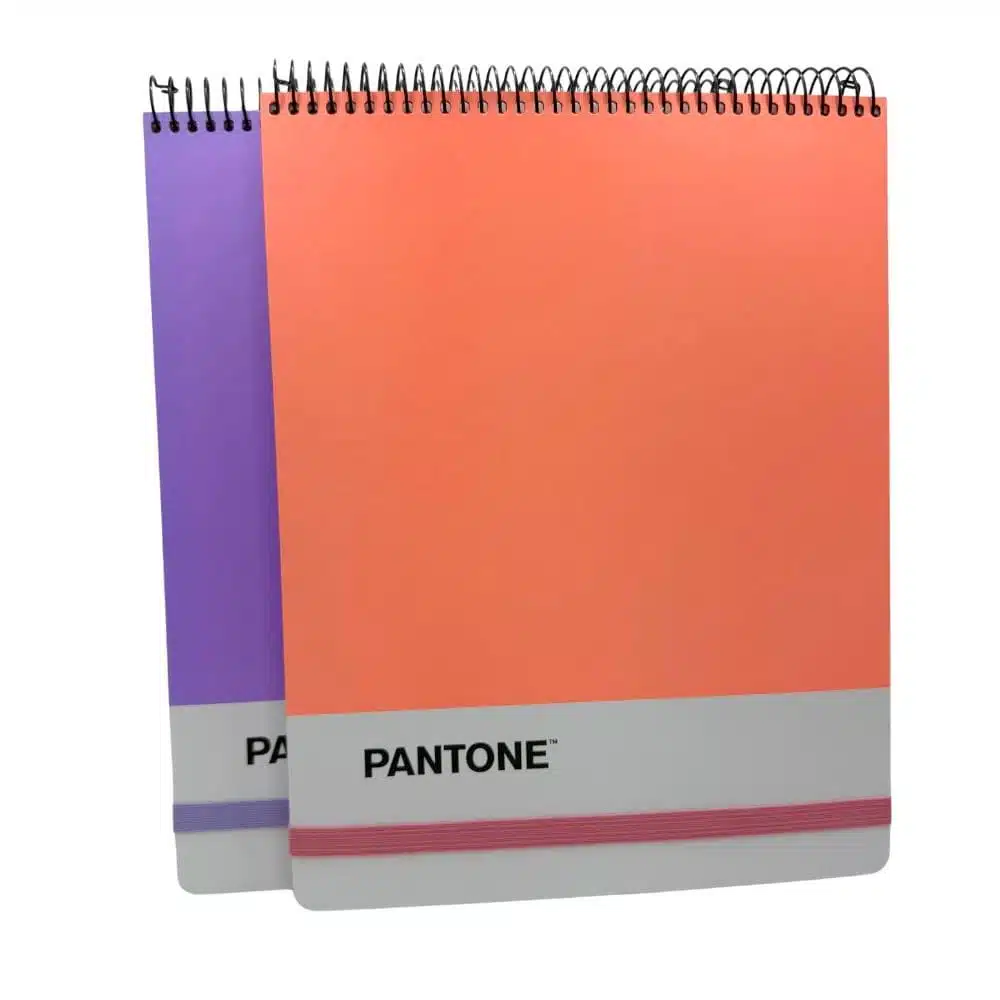 Croquera Carta 100 Hojas Lisas Blancas Pantone (Elige Color) - Imagen 1