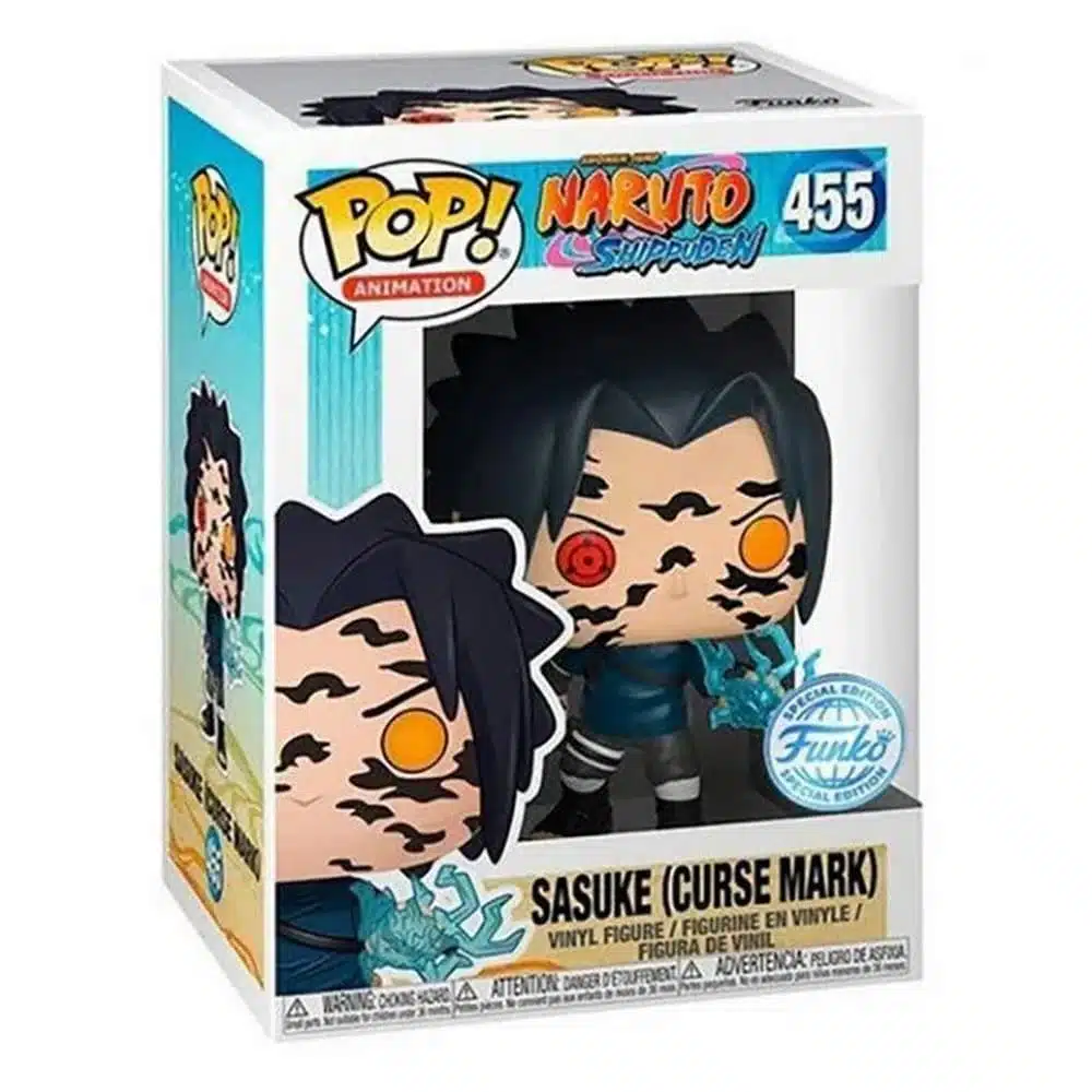 Funko Pop! Animation - Sasuke (Curse Mark) / Naruto Shippuden (Special Edition) #455 - Imagen 2