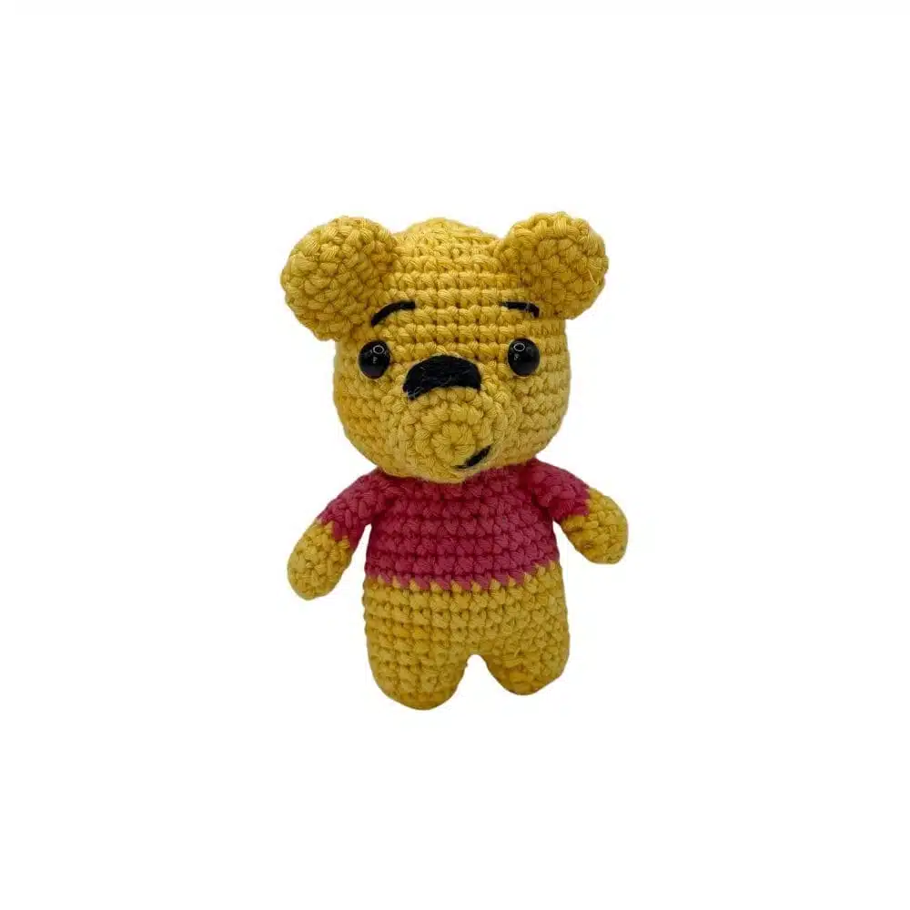 Amigurumi 10cm Winnie the Pooh Baby - Imagen 1