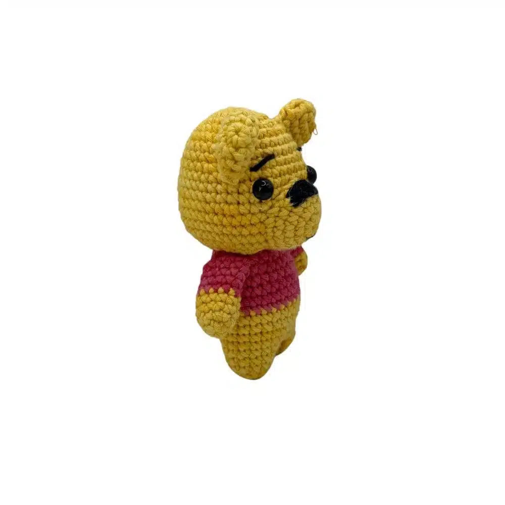 Amigurumi 10cm Winnie the Pooh Baby - Imagen 2