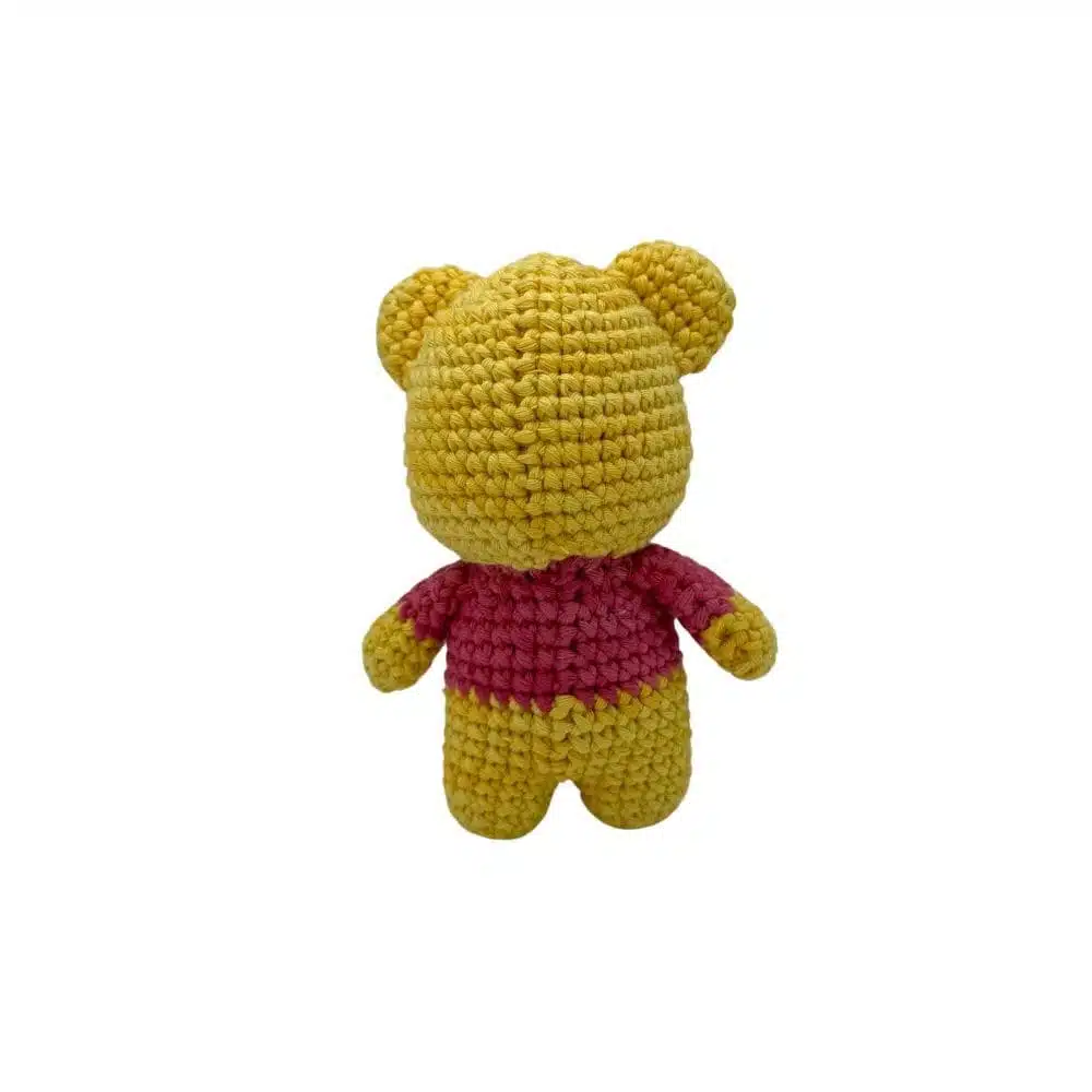 Amigurumi 10cm Winnie the Pooh Baby - Imagen 3