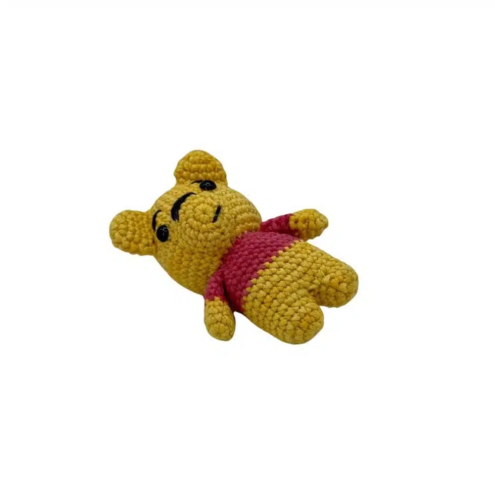 Amigurumi 10cm Winnie the Pooh Baby - Imagen 4
