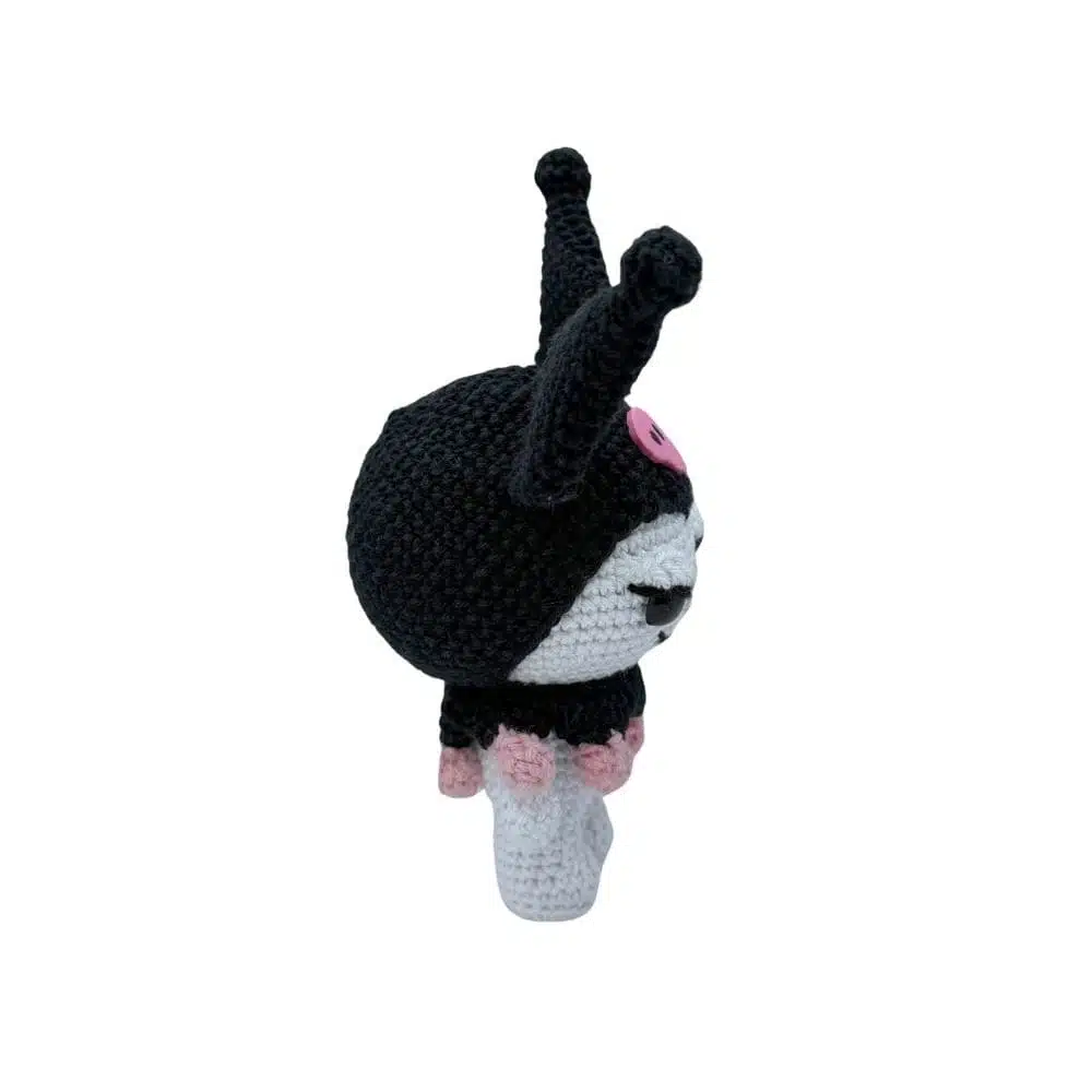 Amigurumi 15cm Kuromi - Imagen 2
