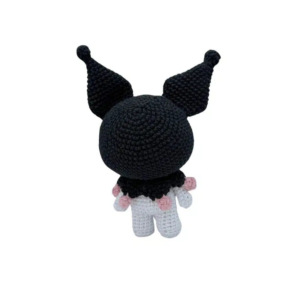 Amigurumi 15cm Kuromi - Imagen 3