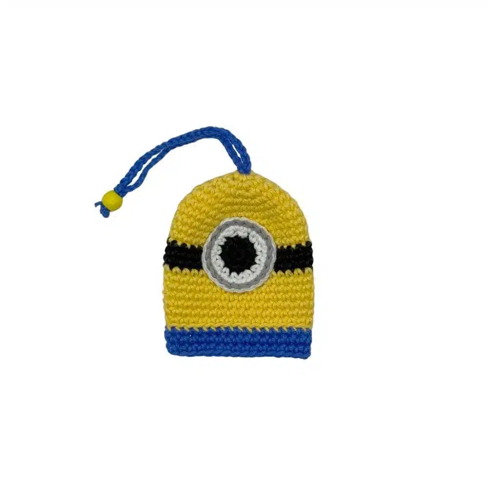 Llavero Tejido Guarda Llaves 7cm Stuart / Minions - Imagen 2