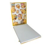 Croquera A5 80 Hojas Lisas Blancas Diseño Capibara - Imagen 2