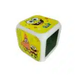 Reloj Despertador Digital Cambia Color Diseño Bob Esponja