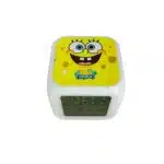 Reloj Despertador Digital Cambia Color Diseño Bob Esponja - Imagen 4