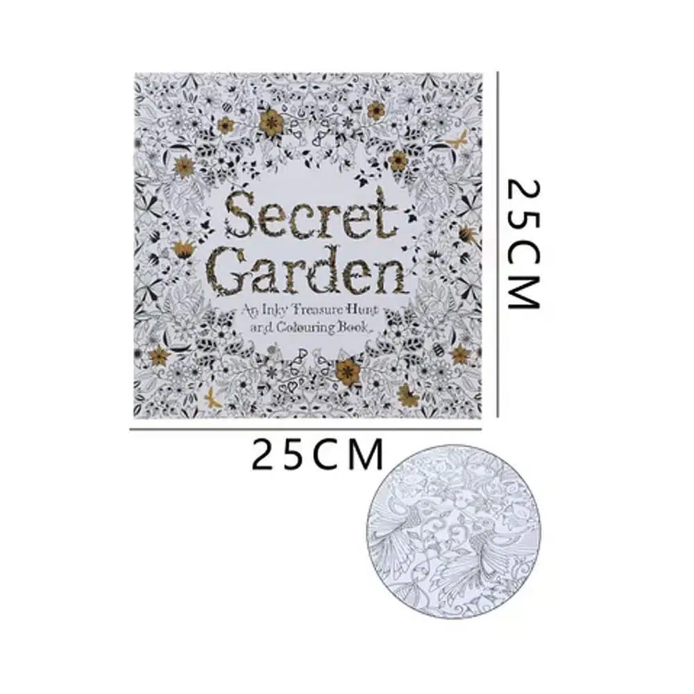 Mandala Secret Gargen 25x25cm - Imagen 2