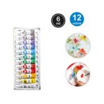 Set de 12 Pinturas 6ml Acuarelas Motarro - Imagen 2