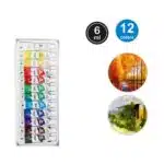 Set de 12 Pinturas 6ml Óleo Motarro - Imagen 2