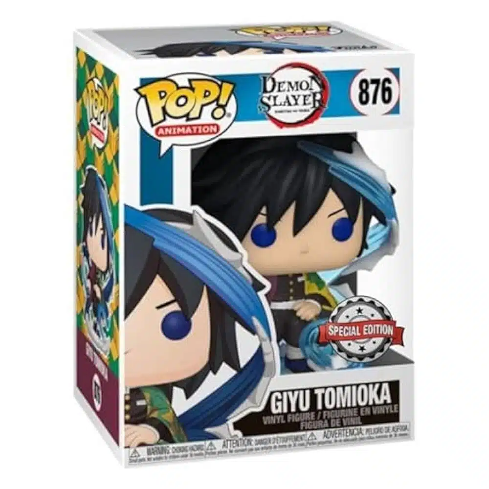 Funko Pop! Animation - Giyu Tomioka / Demon Slayer: Kimetsu no Yaiba (Special Edition) #876 - Imagen 2