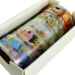 Set de 5 Cintas Washi Tape de 15mm X 2m Diseño Postres - Imagen 2