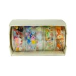 Set de 5 Cintas Washi Tape de 15mm X 2m Diseño Postres