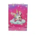 Croquera A5 80 Hojas Lisas Blancas Diseño Unicornio - Imagen 3