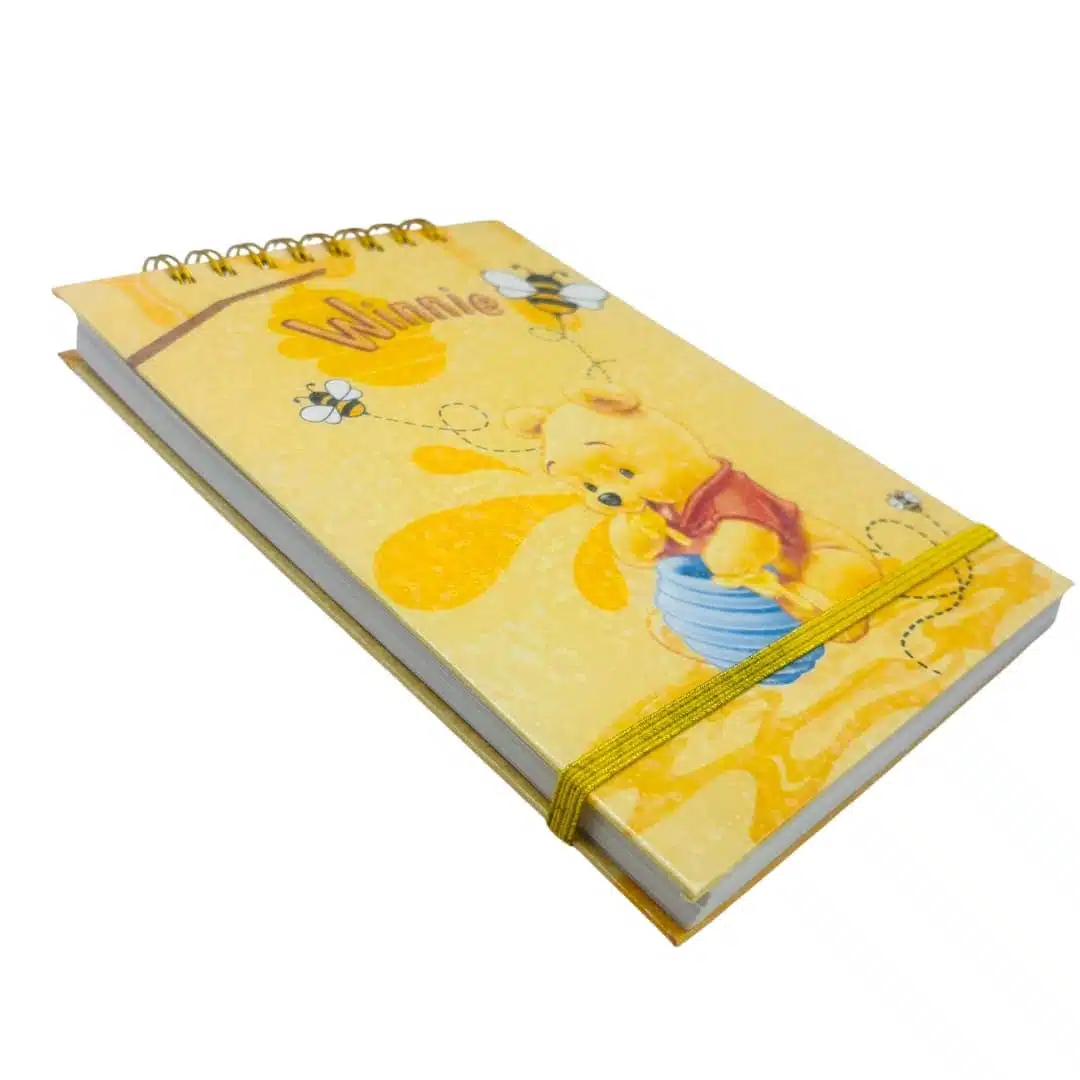 Croquera A5 80 Hojas Lisas Blancas Diseño Winnie the Pooh - Imagen 4