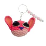 Llavero Tejido 5cm Ángel / Stitch
