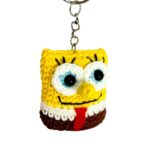 Llavero Tejido 5cm Bob Esponja