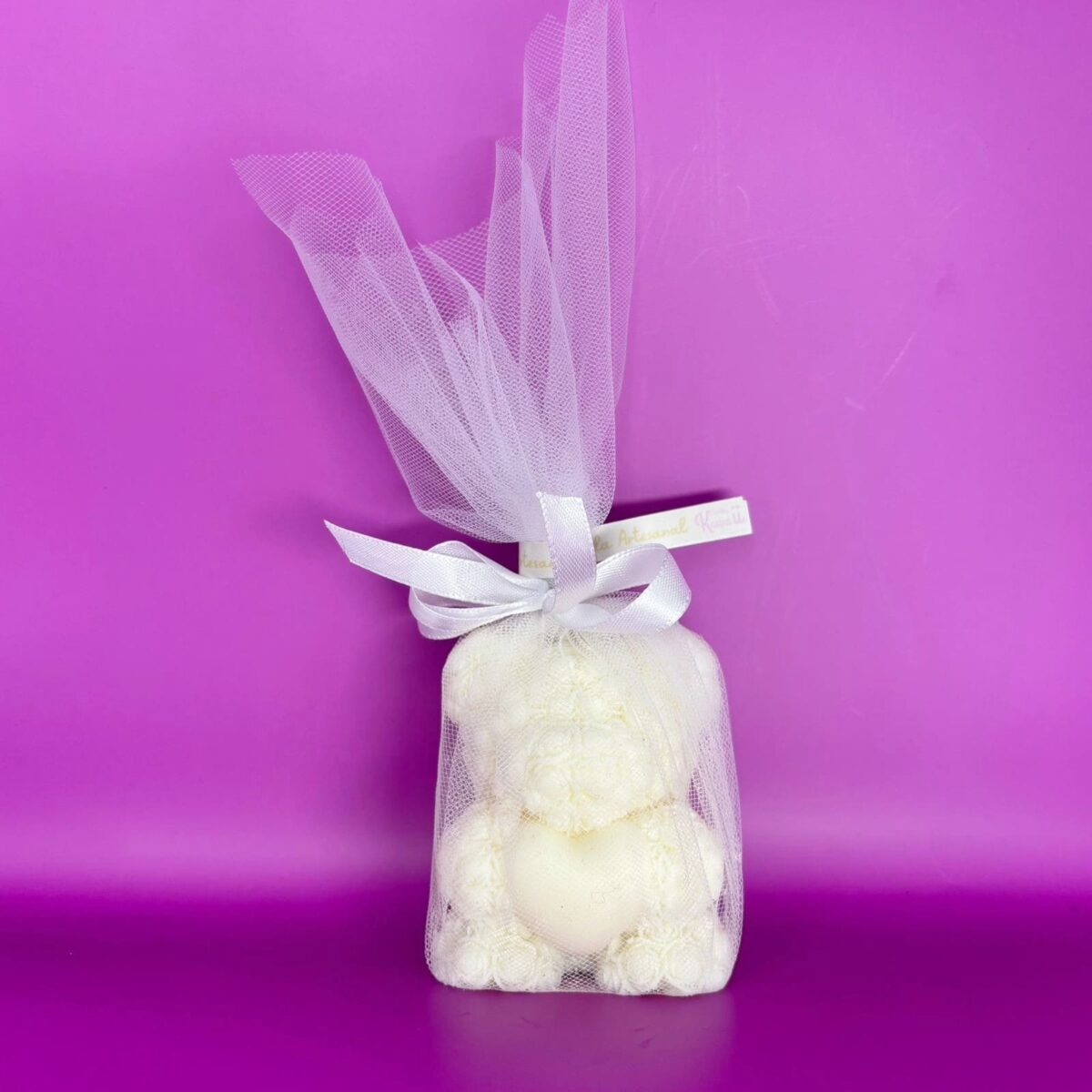 Vela 8cm Osito Corazón - Imagen 5