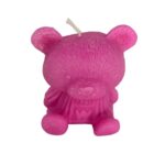 Vela 6,5cm Osito Rosado