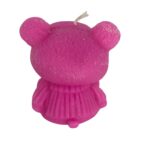 Vela 6,5cm Osito Rosado - Imagen 3