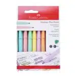Set de 6 Destacadores Textliner Plus Pastel Faber-Castell