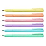 Set de 6 Destacadores Textliner Plus Pastel Faber-Castell - Imagen 2