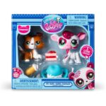 Set 2 Figuras Littlest Pet Shop - Serie 3 Cowabunga