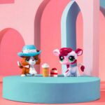 Set 2 Figuras Littlest Pet Shop - Serie 3 Cowabunga - Imagen 3