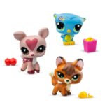 Figuras de Littlest Pet Shop Trío en Tubo – Serie 3 Mascotas de Bosque - Imagen 2