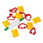 Set Accesorios de modelado 6 moldes + 6 moldes de corte + rodillo Jovi - Imagen 2