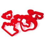 Set Accesorios de modelado 6 moldes + 6 moldes de corte + rodillo Jovi - Imagen 4