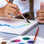 Set de 5 Pinceles Artísticos Punta Redonda Pelo Natural Jovi - Imagen 3