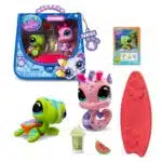 Set 2 Figuras Littlest Pet Shop – Serie 4 Aperitivos de Playa